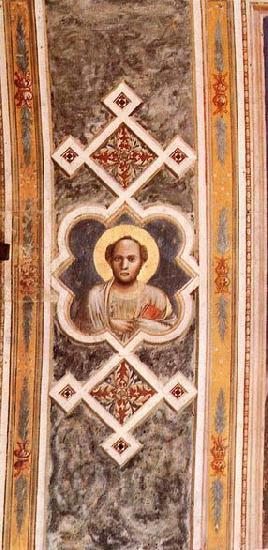 GIOTTO di Bondone Decorative band with figure Norge oil painting art